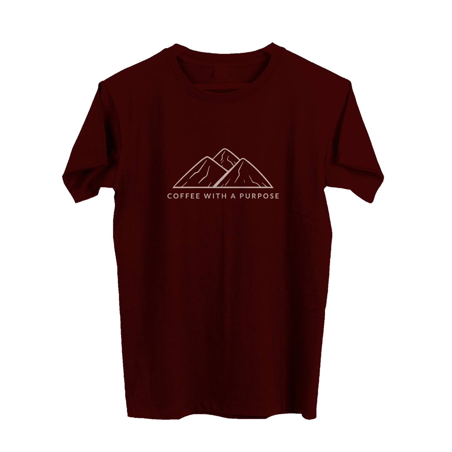 T-shirt Burgundy